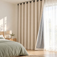 Rideau Occultant Thermique et Phonique - Beige